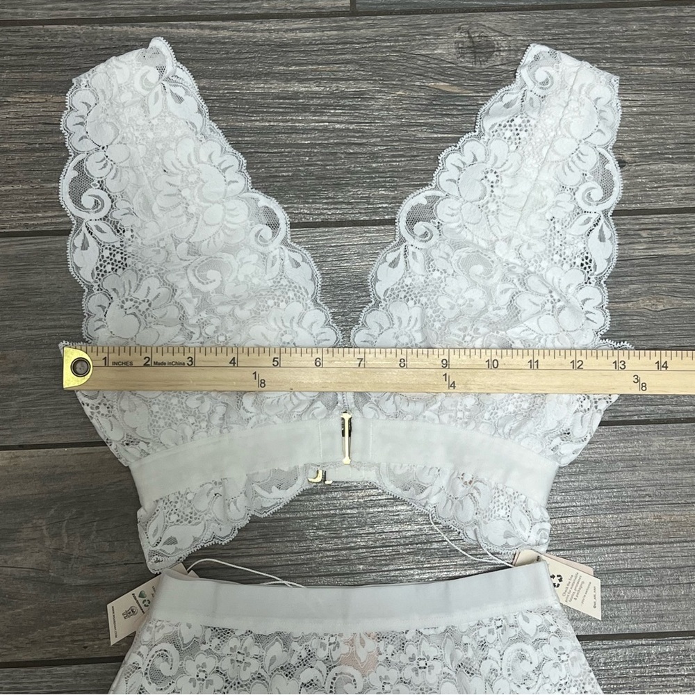 NWT $58 Free People X HAH Got Ur Back Bra Size XS X-Small White - Picture 6 of 9